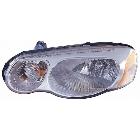 KAI New CAPA Certified Standard Replacement Driver Side Headlight Assembly, Fits 2004-2006 Chrysler Sebring Convertible