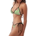 thumbnail image 2 of Balery Cute Poodle Dog Pijama Estampado Bikini de Dos Piezas para Mujer - Conjunto de Bikini Ajustable Sexy y Cómodo para Playa, 2 of 6