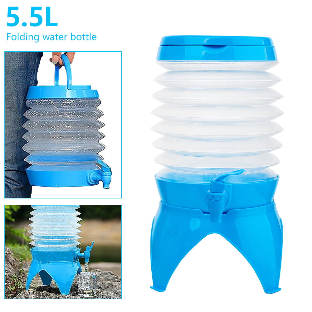 5.4L Collapsible Beverage Dispenser with Stand In a Variety Of Colours 
