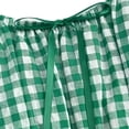 thumbnail image 4 of KICILVS Renaissance Costume Women Puff Sleeve Vintage Gingham Plaid Dress Empire Waist U Neck Casual Halloween Swing Dress, 4 of 6