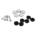 thumbnail image 2 of 48 Pcs 14mm Dia Stainless Steel Decorative Mirror Screw Cap Nails, 2 of 7