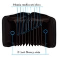 thumbnail image 3 of Bolsa para tarjetas Laklulu Organ, bolsa con cremallera para varias tarjetas, antiescaneo, 3 of 5