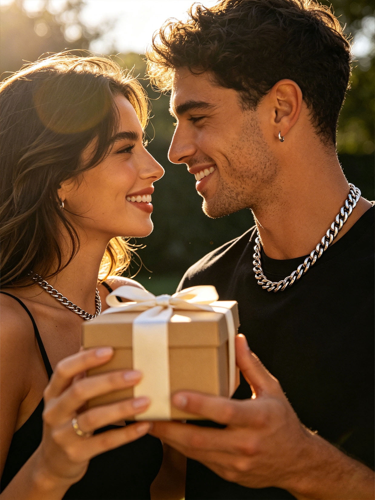 ChainsProMax Men Chain Gold Plated Necklace Stainless Steel Hiphop Rapper Fathers Day Jewelry Gifts for Mens 22inches