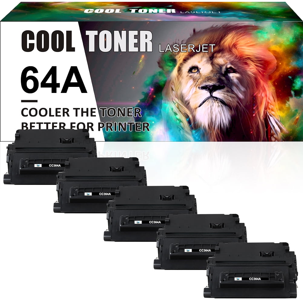 5x CC364A Toner Cartridge for HP 
