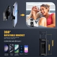 thumbnail image 4 of Luz LED para selfies MACTREM 120 con 3000 mAh para iPhone y más, 4 of 8