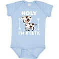 thumbnail image 3 of Inktastic I'm a Cutie White and Brown Holstein Cow with Arrows Boys or Girls Baby Bodysuit, 3 of 5
