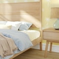 thumbnail image 5 of Haven Canopy Bed with Square Post and Wood Headboard (Queen), Blonde, 5 of 9