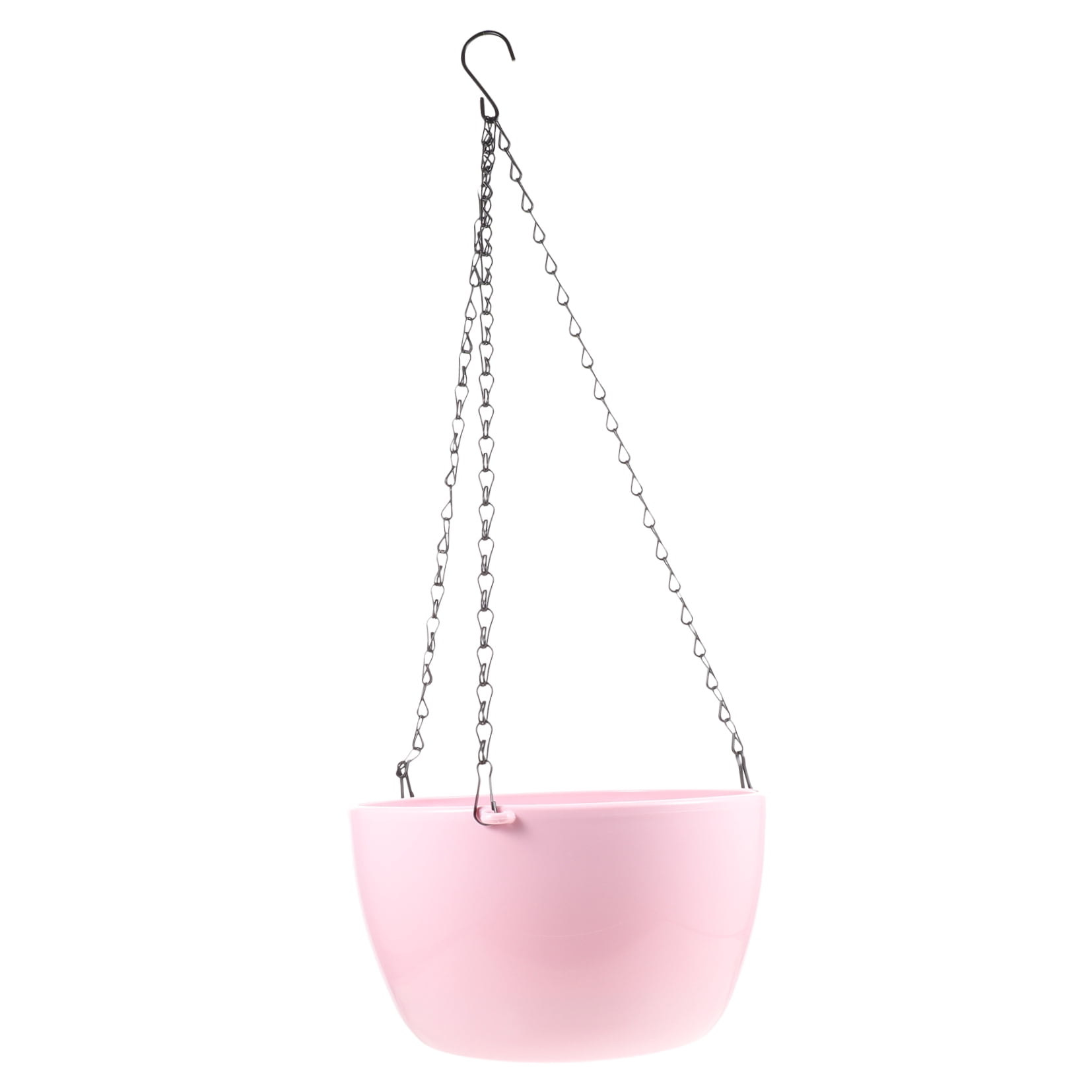 OUNONA  Hanging Plant Pot Flower Pots Planters for Indoor Basket Pink