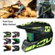 thumbnail image 5 of Yuarrent Casco de bicicleta de cara completa para una protección confiable, amplia aplicación, cascos de bicicleta de cara completa, casco de Ciclismo verde S, 5 of 6