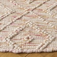 thumbnail image 2 of Safavieh Natura Paolo Diamond Area Rug, Ivory/Red, 6' x 6' Round, 2 of 10