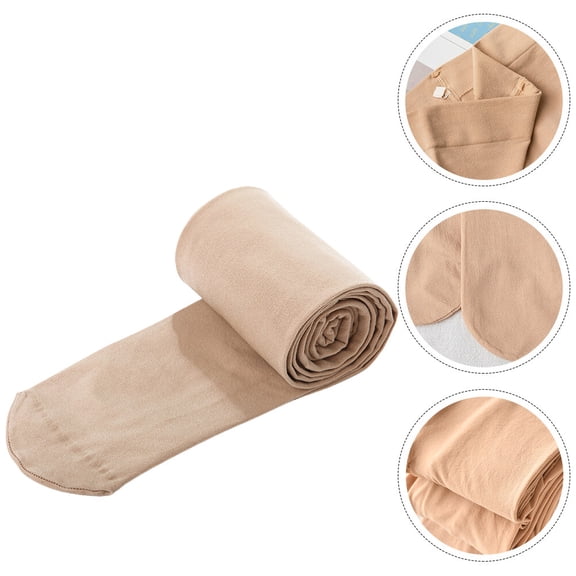 IBASETOY 1Pc Khaki Medium Thick Pantyhose with Spandex Durable Material
