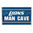 thumbnail image 1 of Drapeau Detroit Lions Man Cave 3 x 5 avec 4 Œillets, 1 of 3