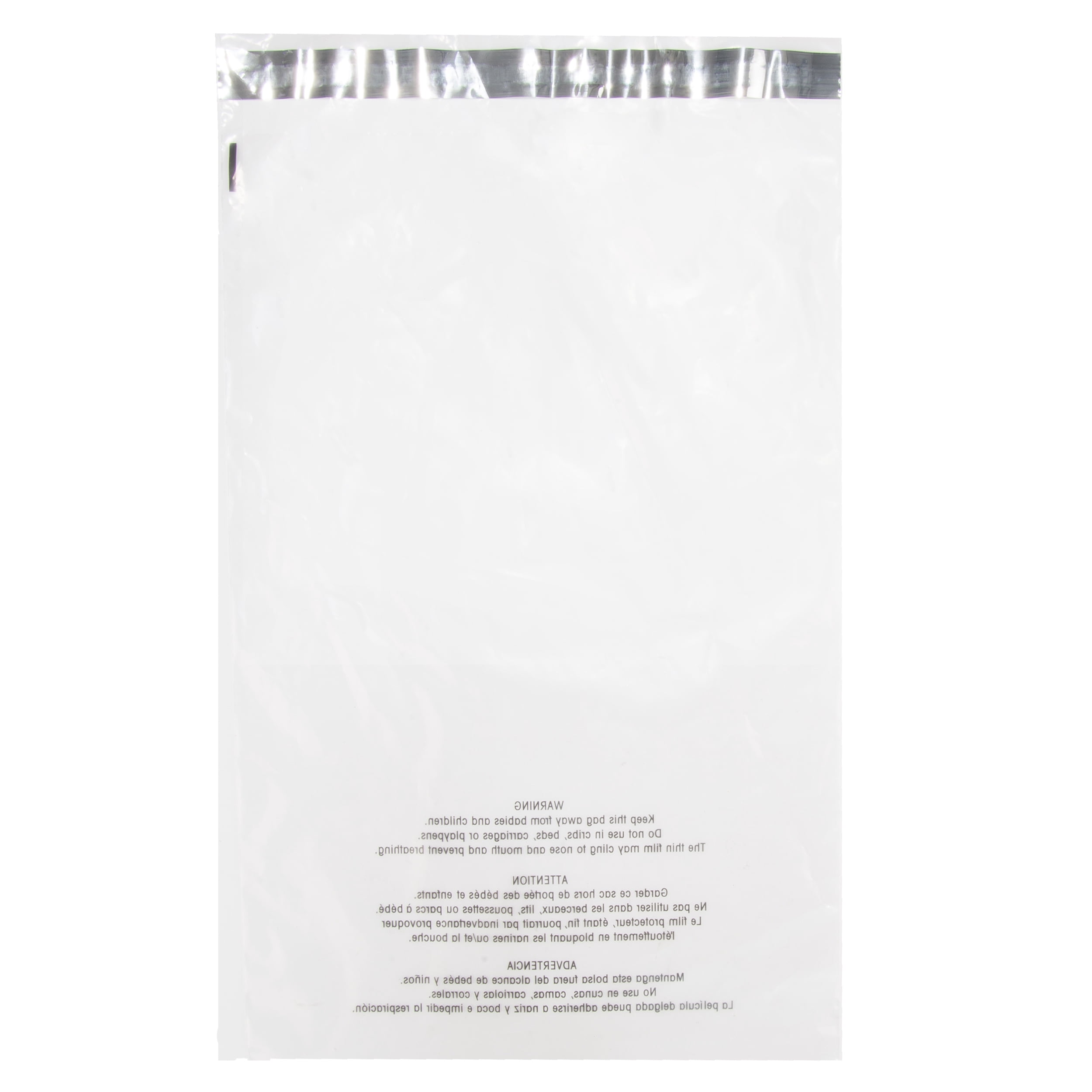 Pack of 500 Clear Resealable Packaging Bag 12 x 18 inches – Ideal for Packaging Use, Apparel, Candy, and Small Items