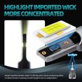 thumbnail image 3 of Bombilla antiniebla Q3 10000LM Car High Low Beam 60W 6000K Super brillante (HB4 / 9006) Tmvgtek Accesorios para autos y motos, 3 of 9