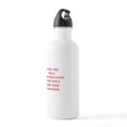 thumbnail image 3 of CafePress - Tesla Water Bottle - Stainless Steel Water Bottle, Sports Bottle, 1.0L, 3 of 5