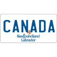 thumbnail image 1 of Newfoundland Labrador Canada Photo License Plate, 1 of 1