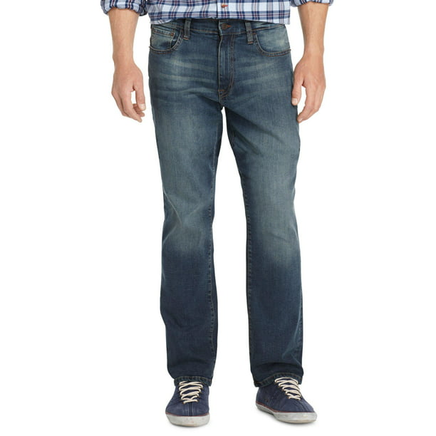 IZOD - IZOD Mens Comfort Stretch Relaxed Fit Jeans - Walmart.com ...