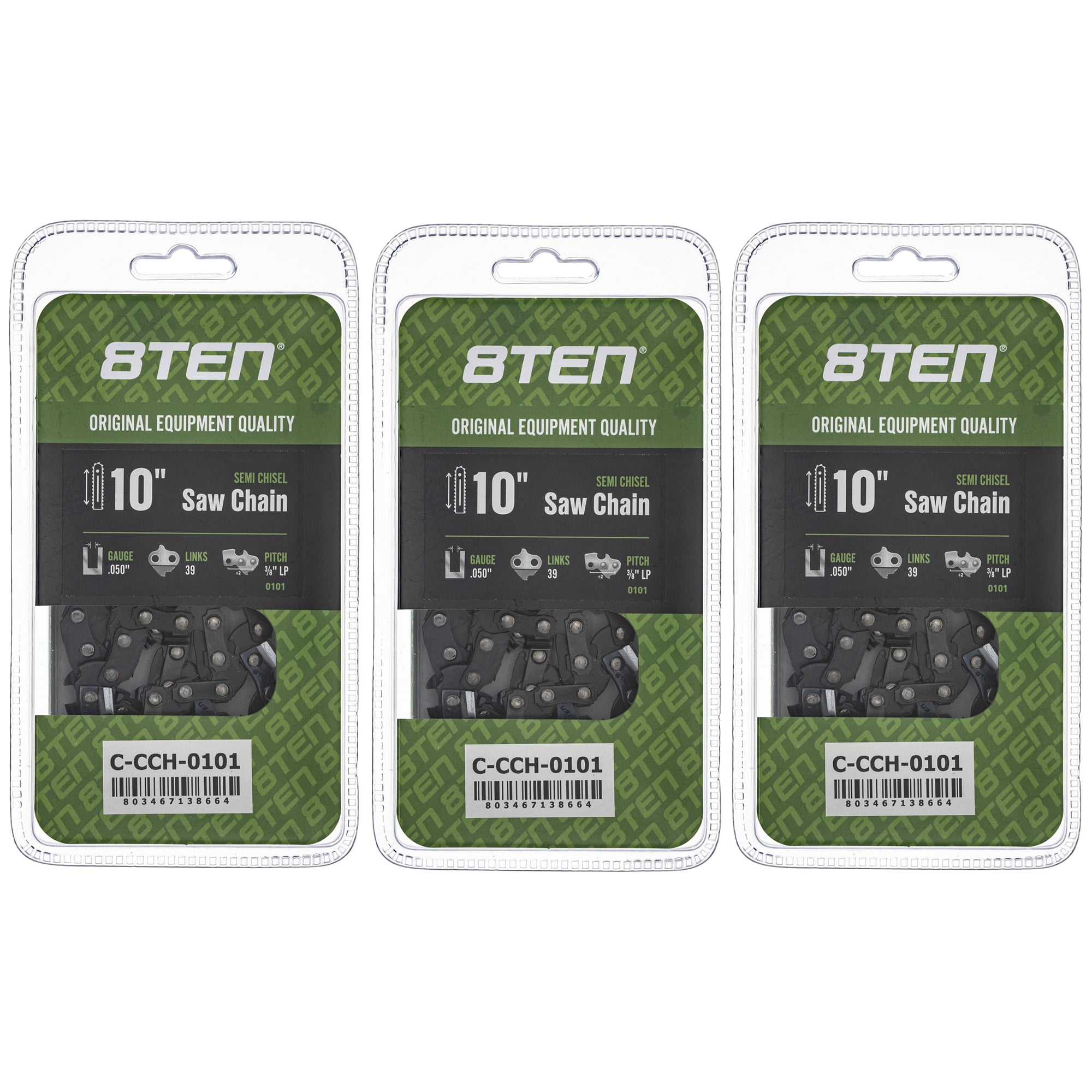 Full Chisel Skip Tooth Chainsaw Chain 20 inch .058 3/8 72DL for