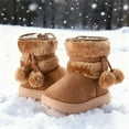 thumbnail image 4 of Warm Fur Lined Boots Winter Non Slip Snow Boots Outdoor Shoes, 4 of 8
