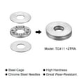 thumbnail image 4 of Uxcell TC411 Thrust Needle Roller Bearings 1/4"x11/16"x5/64mm Chrome Steel with TRA411 Washers 20 Pack, 4 of 6
