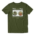 thumbnail image 2 of Disney Pixar Hoppers This Into This Beaver Men's T Shirt (Military Green, S-3XL), 2 of 4