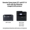 thumbnail image 6 of Canon 071 Black Toner Cartridge, 6 of 6