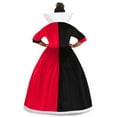 thumbnail image 2 of Plus Size Deluxe Disney Queen of Hearts Women's Costume, 2 of 6