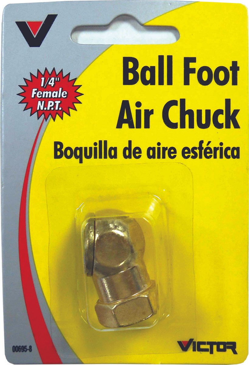 Brass Coated Ball Foot Air Chuck