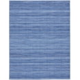 thumbnail image 2 of Nourison Interweave Abstract Denim 6' x 9' Area Rug, (6x9), 2 of 8