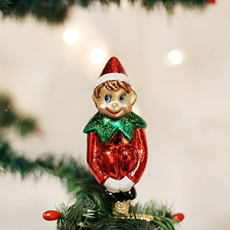 - Old World Christmas Pixie with Clip Glass Blown Ornament