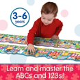 thumbnail image 3 of The Learning Journey Doubles-Giant ABC and 123 Train Floor Puzzles, 3 of 5