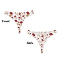 thumbnail image 3 of Fotbe Red Mushroom Tanga Sin Costuras para Mujer con Estampado – Panties Invisibles, Transpirables y Cómodos para Uso Diario-XX-Large, 3 of 6