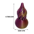 thumbnail image 2 of SSZMDLB under $5 Fidget Toy, Spiral Gourd Toy, Push and Pull Decompression Fingertip Spinner, Unique Printed Design for Stress Relief and Focus, Fun Desk Decor, Conversation Starter, 2 of 3