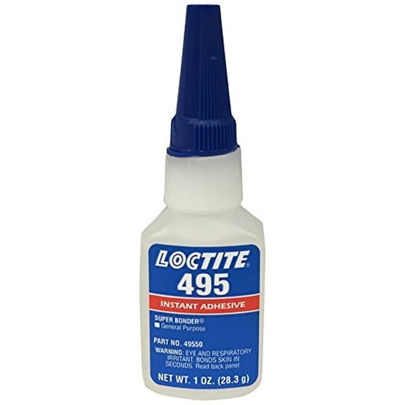 Loctite 49550 1-OZ SUPER BONDER 495INSTANT ADHESIVE