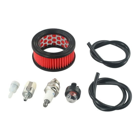 1 Set Air Filter Kit for Echo 13030039730 CS-370 CS-400 CS-5000 CS-3500 Chainsaw Fuel Filter Spark Plug Primer Bulb Fuel Lines Tank