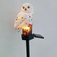 thumbnail image 2 of LOVIVER Vintage Owl Shape LED Solar Stake Lights Outdoor - Solar Light LED Garden Decor, 2 of 4