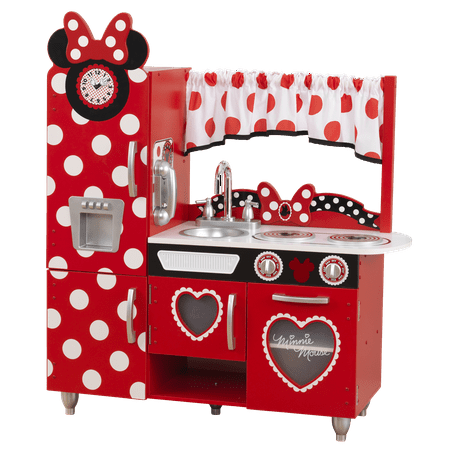Disney  Jr Minnie  Mouse  Vintage Play Kitchen  By KidKraft 