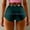 01 Dark Green, variant on Krdevn Womens Underwear Letter Printed Waistband Panties Soft Stretch Breathable Everyday Briefs,M