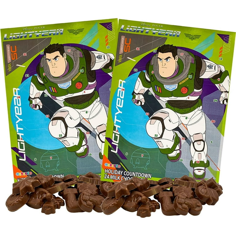 Buzz Lightyear Christmas Countdown Calendar Set, 2022, 55 OFF