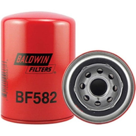 Baldwin® Fuel Filter Secondary fits Case 1080B 2094 2290 2294 2390 2394 A58713 fits Wix 33354 fits Fram P1127 fits Fleetguard FF201 fits Baldwin BF582