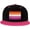 C3053, variant on Lesbian Pride Rainbow LGBT Flag Trucker Hat Baseball Cap Women Cowboy Hat Men Dad Hat Adjustable Snapback Hat White