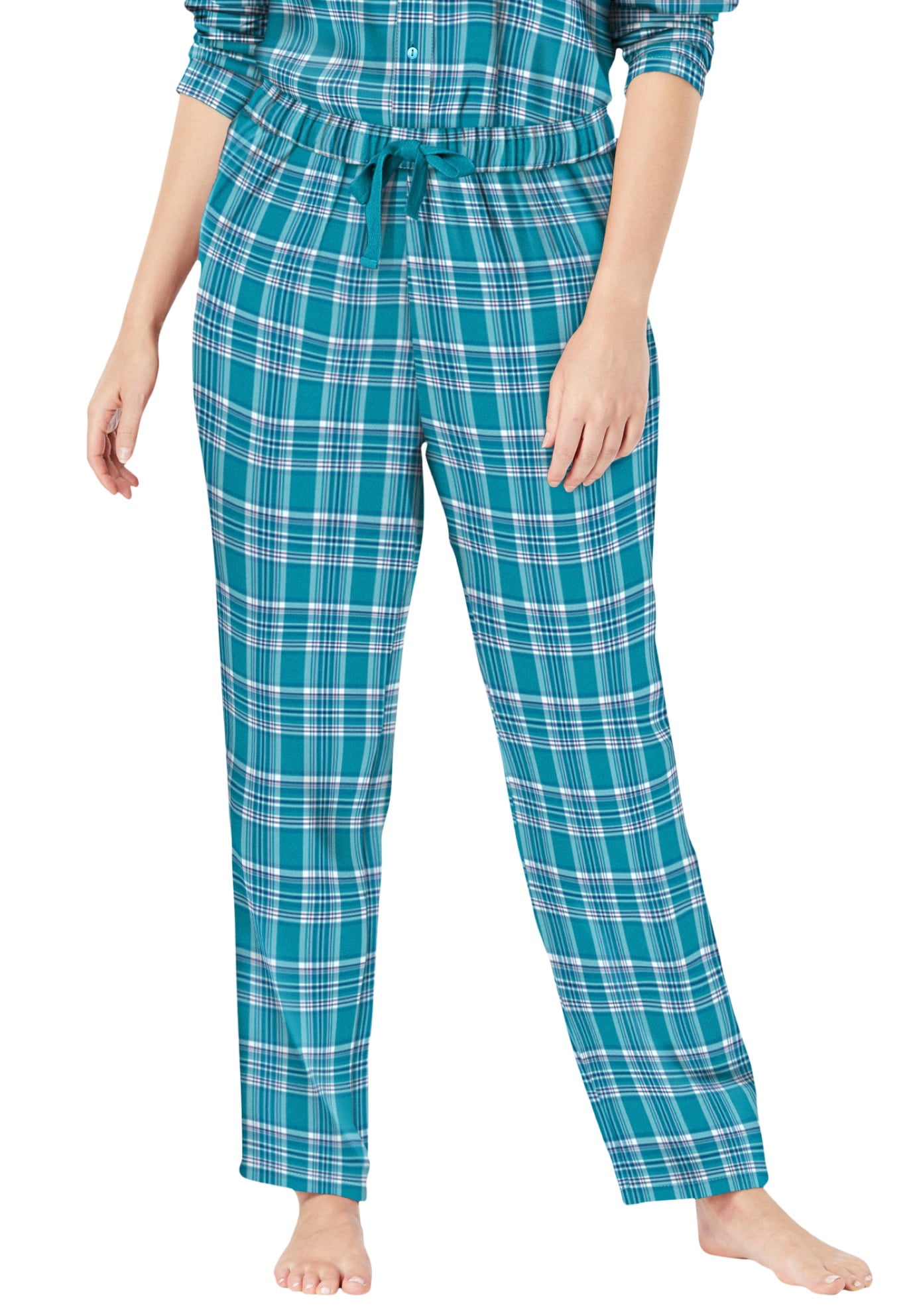 Cotton Flannel Pants Pajama Bottoms 