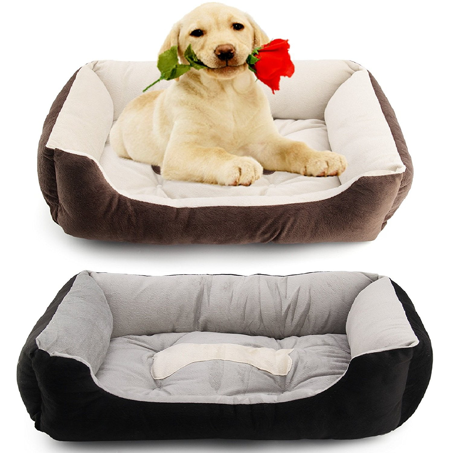 Orthopedic Dog Bed, SofaStyle Fur Orthopedic Dog Pet Bed