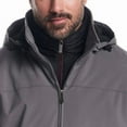 thumbnail image 5 of Weatherproof Men's Stretch Ultratech Windproof and Water Resistant Jacket (Gray/XX-Large), 5 of 8