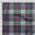 thumbnail image 3 of oneOone Organic Cotton Voile Fabric Tartan Check Print Fabric By The Yard 42 Inch Wide, 3 of 4