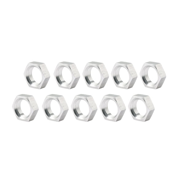 Allstar Performance 5/8-18 RH Steel Jam Nuts Thin O.D. 10pk ALL18292-10