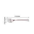 thumbnail image 3 of Efavormart 36 Pack - 4" Mini Silver Heavy Duty Plastic Forks, Dessert Fork, Plastic Utensils for Wedding, Birthday, Upscale Occasions, Special Events, Hotels, Restaurants, Family Gatherings, BBQs, 3 of 11