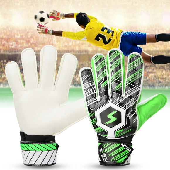 Goalie Adult Children Professional Football Soccer Goalkeeper Goalie Thicken PU Gloves Protector