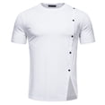 thumbnail image 2 of Dvkptbk Mode Personnalité Chemise Décontractée Slim à Manches Courtes Imprimée Col Rabattu, 2 of 4