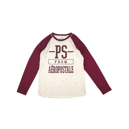 Long Sleeve Logo Raglan Tee (Little Boy & Big Boy)